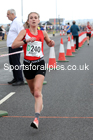 Senior womens 4 stage relay, 2021 Northern 6 and 4 Stage and Young Athletes Road Relays, Redcar. Photo: David T. Hewitson/Sports for All Pics